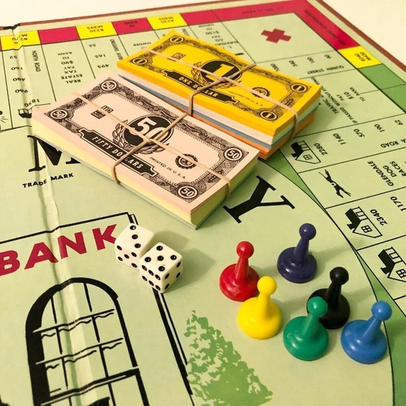 Vintage 1966 Easy Money Board Game Milton Bradley Somerville Missing 1 House - Picture 11 of 16
